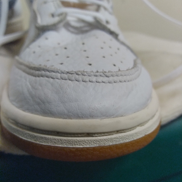 Mens Nike Dunk Low Americana Washed Denim White Blue FN6881-100 Sneakers Sz 10.5 - Picture 12 of 16